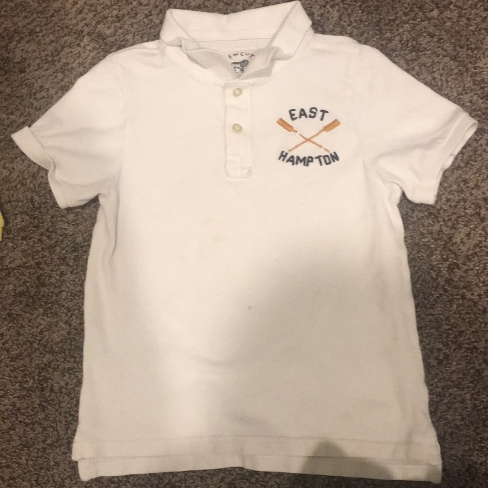 Crewcut boys polo shirts size 6-7
